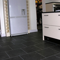Karndean flooring in kitchen