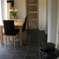 Karndean flooring in dining room