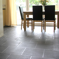 Karndean flooring in breakfast room